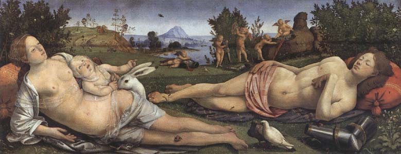 Piero di Cosimo,Venus and Mars